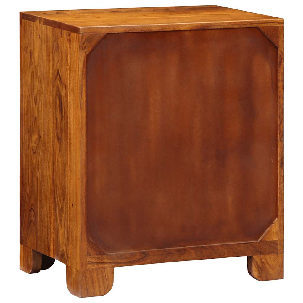 vidaXL Sideboard Multicolour 50x35x60 Solid Wood Acacia