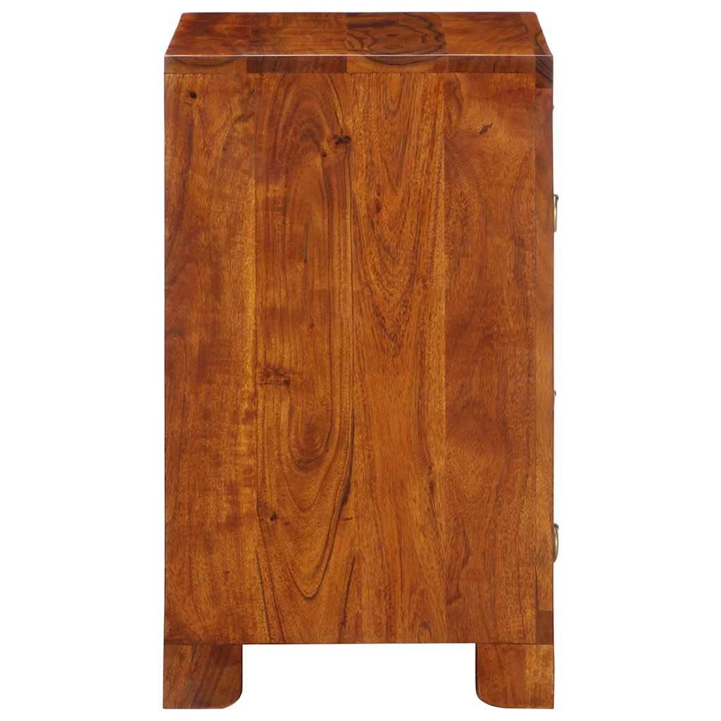 vidaXL Sideboard Multicolour 50x35x60 Solid Wood Acacia