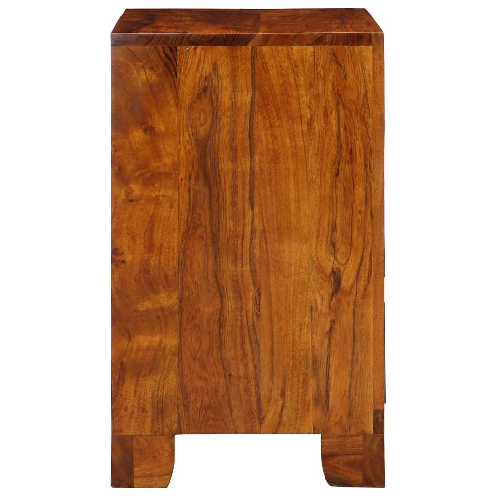 vidaXL Sideboard Multicolour 50x35x60 Solid Wood Acacia