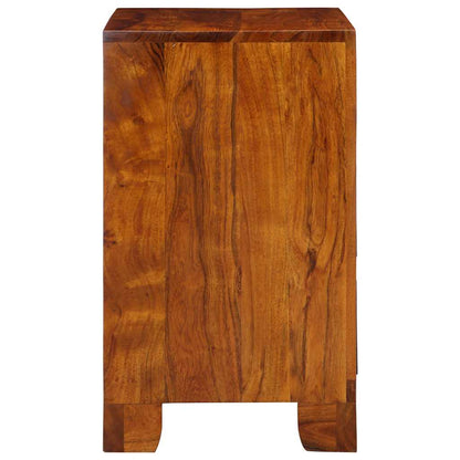 vidaXL Sideboard Multicolour 50x35x60 Solid Wood Acacia