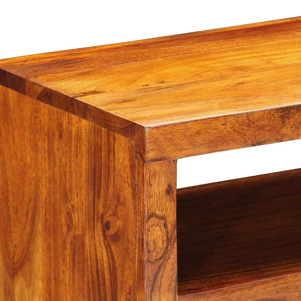 vidaXL Wall-mounted TV Cabinet Multicolour 90x30x30 Solid Wood Acacia