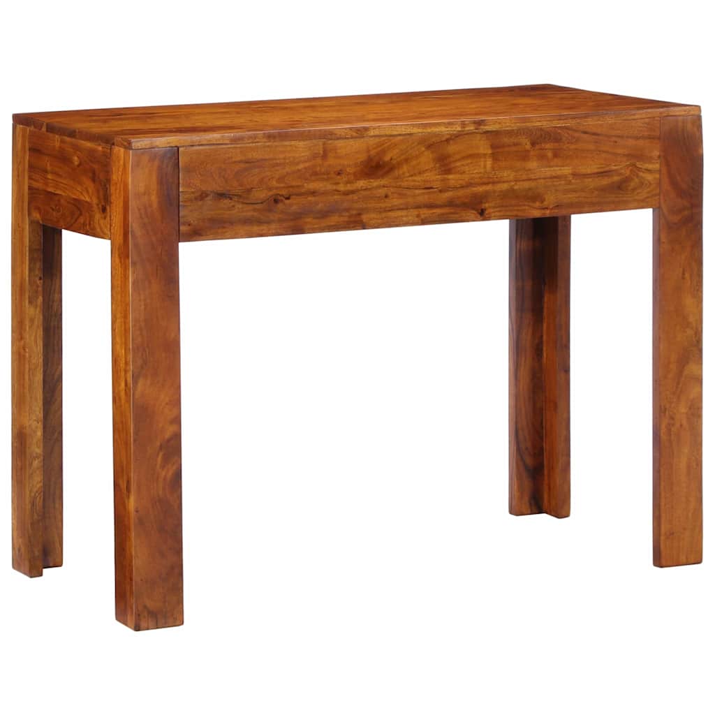 vidaXL Writing Desk with Drawer with Storage Brown 100 x 50 x 75 cm