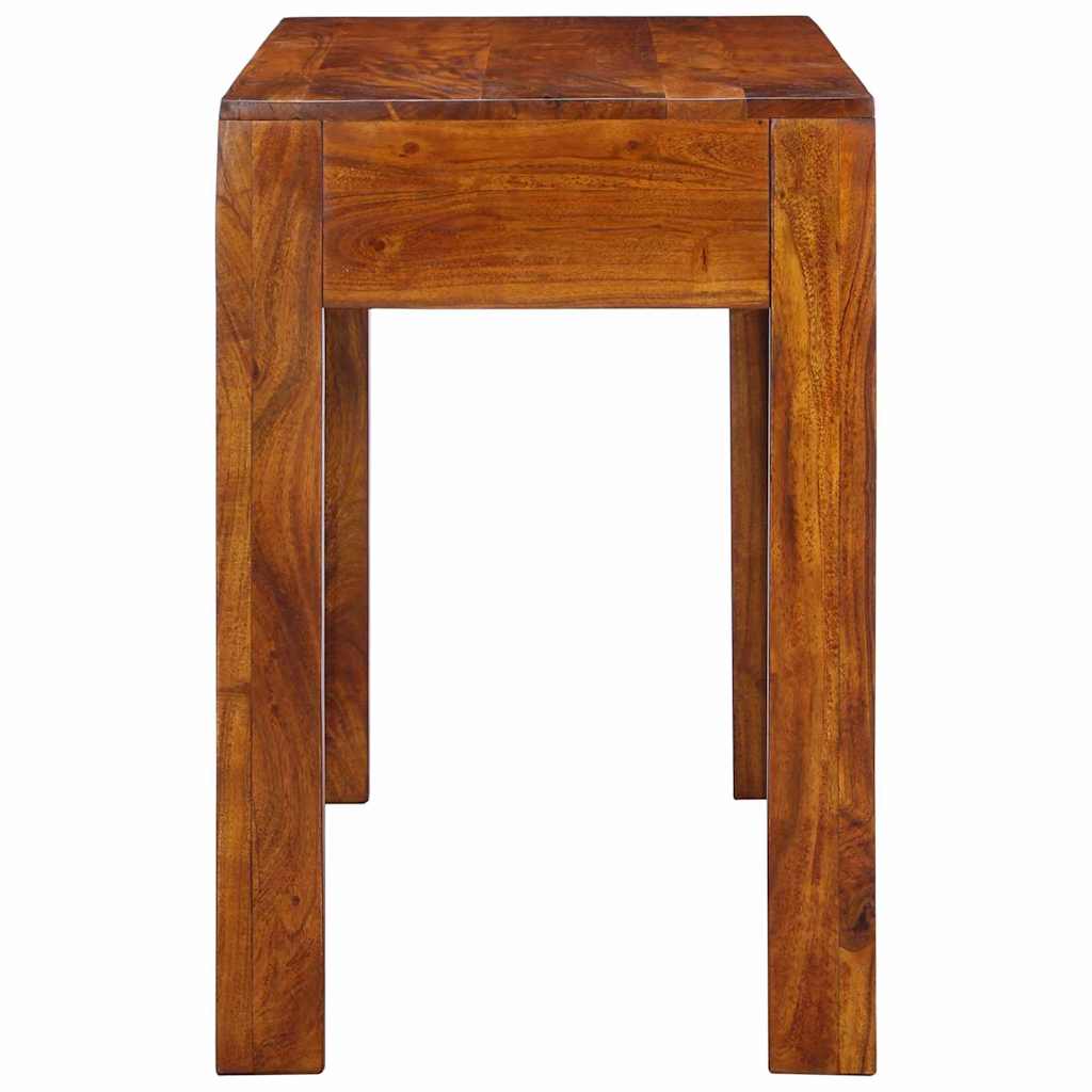 vidaXL Writing Desk with Drawer with Storage Brown 100 x 50 x 75 cm