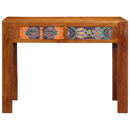 vidaXL Writing Desk with Drawer with Storage Brown 100 x 50 x 75 cm