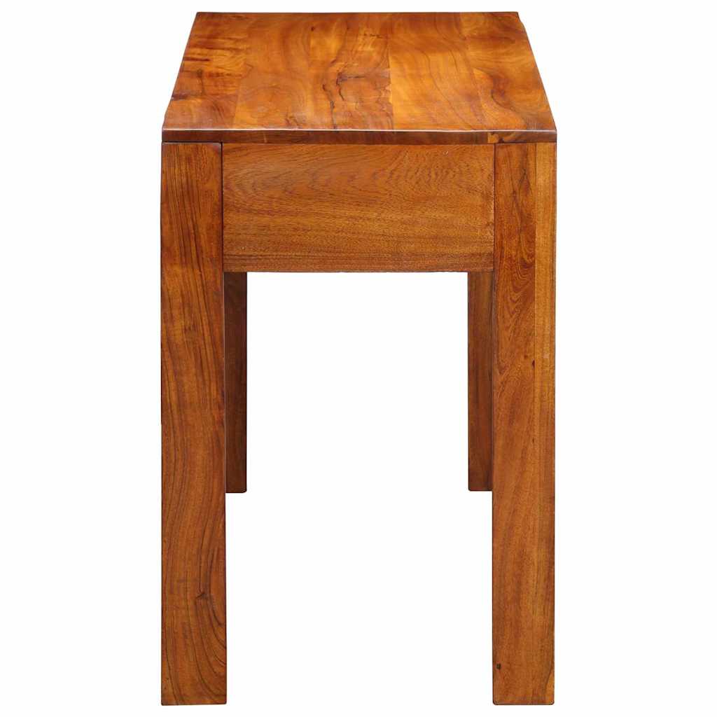 vidaXL Writing Desk with Drawer with Storage Brown 100 x 50 x 75 cm