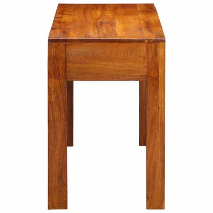 vidaXL Writing Desk with Drawer with Storage Brown 100 x 50 x 75 cm