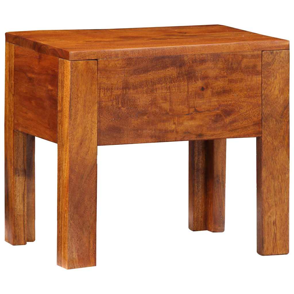 vidaXL Side Table with Drawer with Storage Brown 40 x 30 x 36 cm