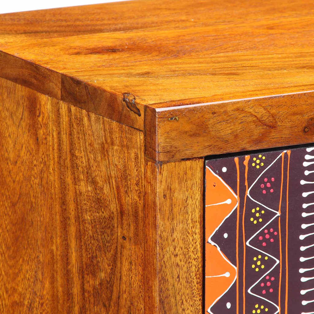 vidaXL Bedside Cabinet with Drawer Brown 35 x 30 x 22 cm