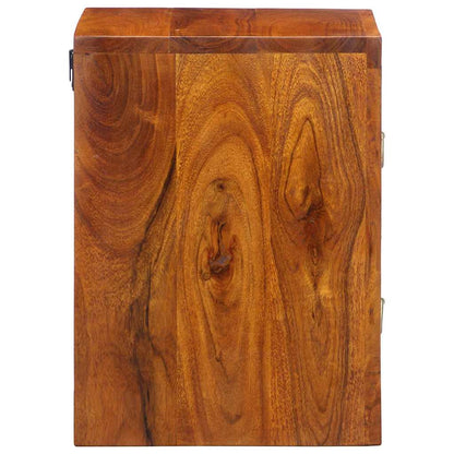 vidaXL Bedside Cabinet Brown 35 x 30 x 40 cm Solid Acacia Wood