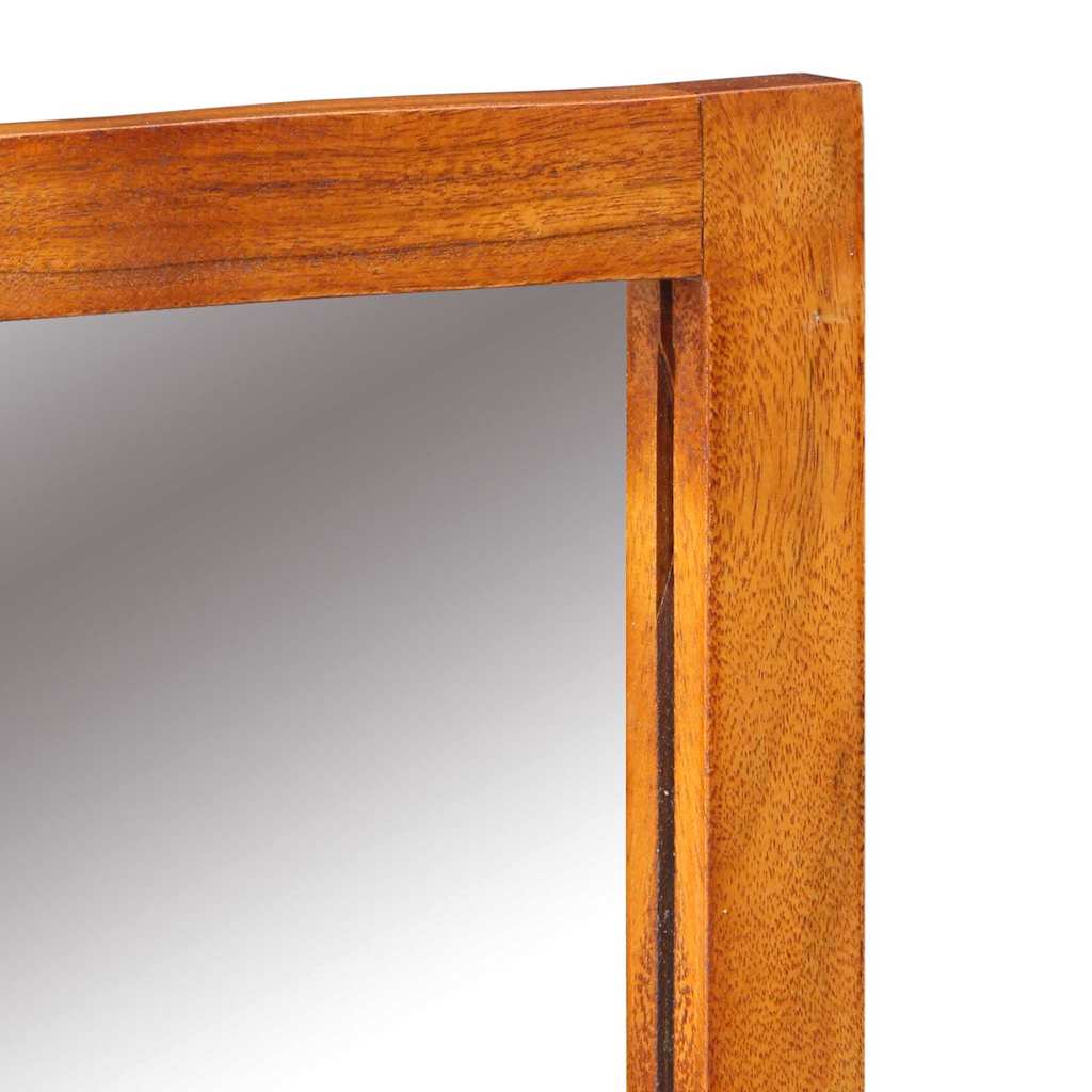 vidaXL Dressing Table Brown 90 x 45 x 75 cm Solid Acacia Wood