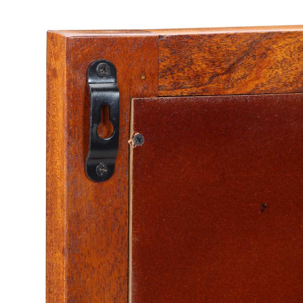 vidaXL Wall Cabinet Brown 40 x 20 x 50 cm Solid Acacia Wood