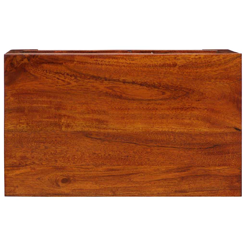 vidaXL Storage Box Multicolour 50 x 30 x 40 cm Solid acacia wood