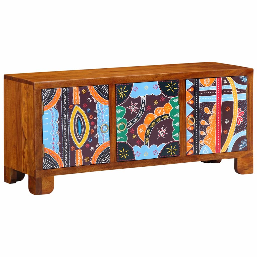 vidaXL Shoe Bench Honey Brown 100 x 35 x 45 cm Acacia Solid Wood
