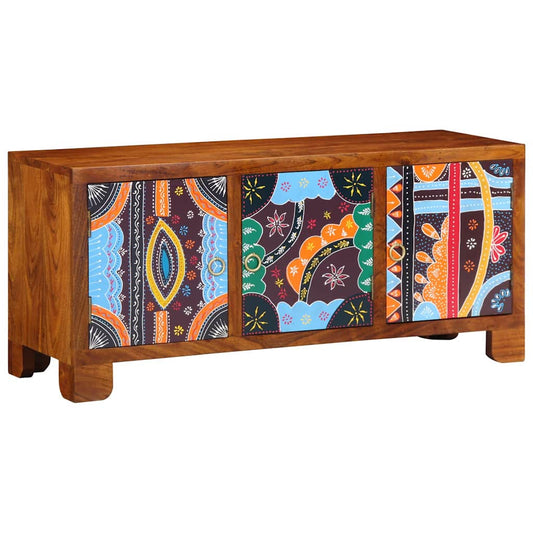 vidaXL Shoe Bench Honey Brown 100 x 35 x 45 cm Acacia Solid Wood