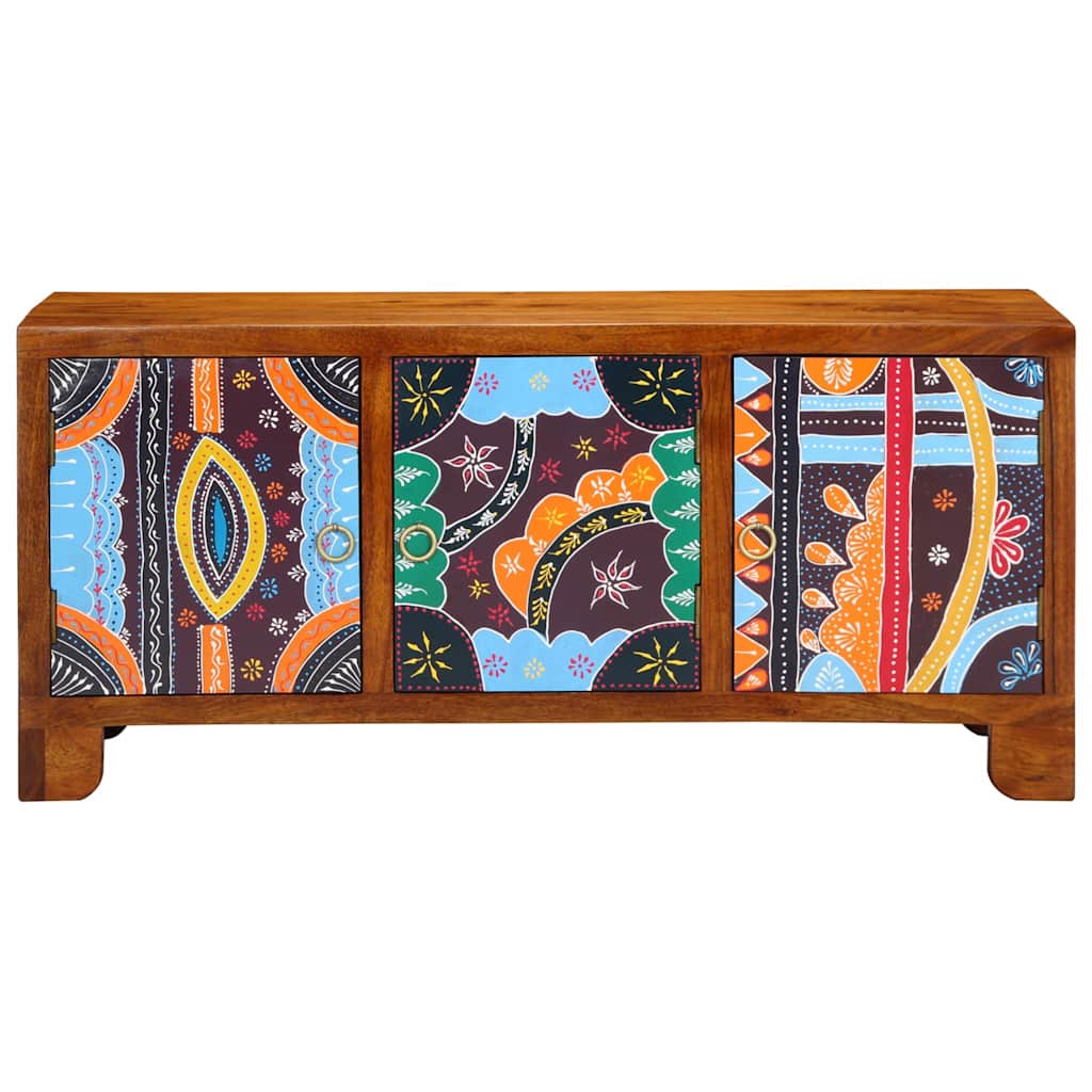 vidaXL Shoe Bench Honey Brown 100 x 35 x 45 cm Acacia Solid Wood
