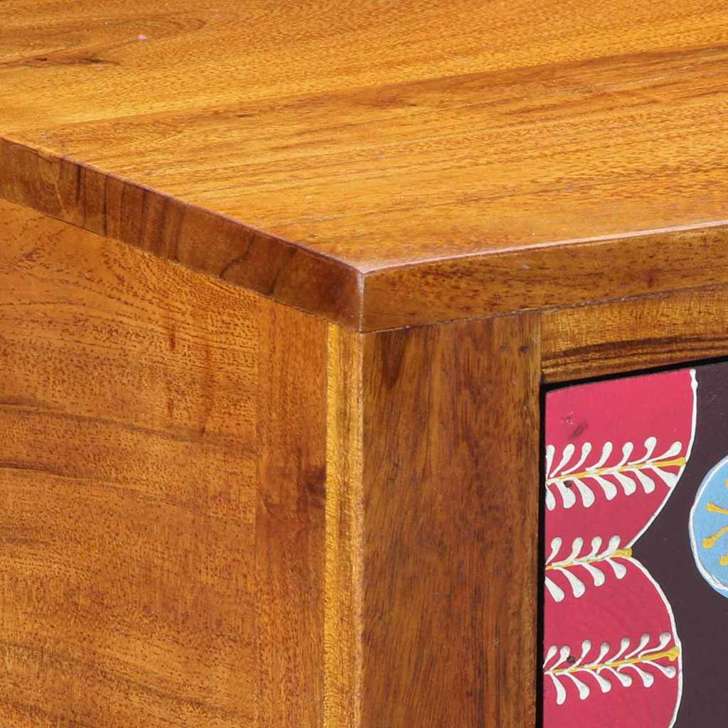 vidaXL Telephone Stand 35x35x75 cm Solid Wood Acacia