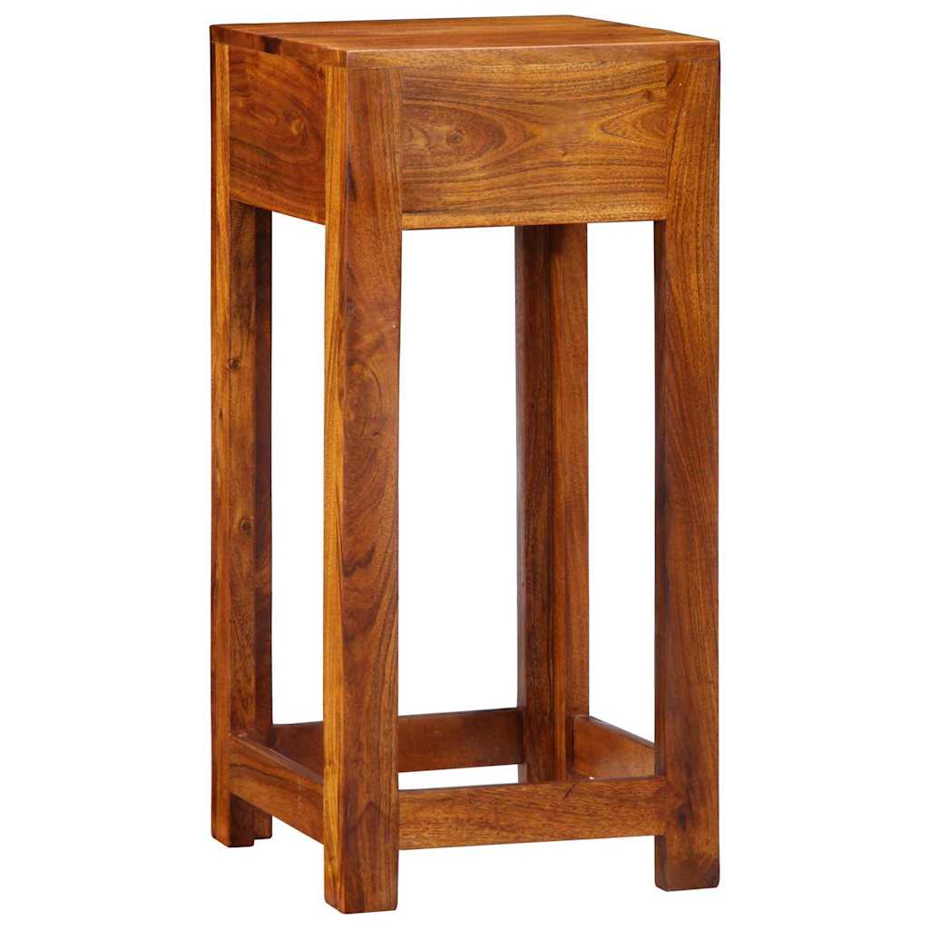 vidaXL Telephone Stand 35x35x75 cm Solid Wood Acacia