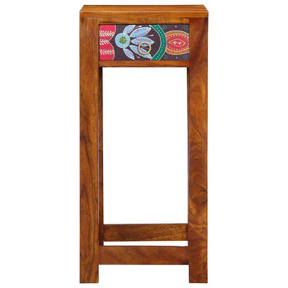 vidaXL Telephone Stand 35x35x75 cm Solid Wood Acacia