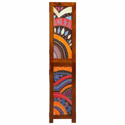 vidaXL Room Divider Honey Brown 105 x 1.5 x 160 cm Solid Acacia Wood