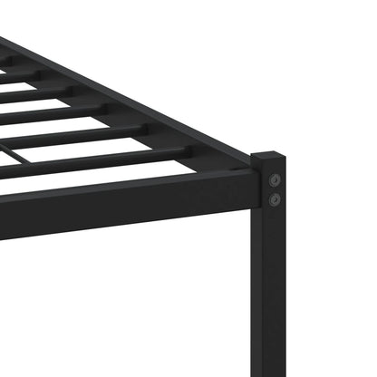 vidaXL Bed Frame without Mattress with Headboard Brown Oak 120x190 cm Small Double
