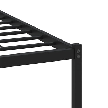 vidaXL Bed Frame without Mattress with Headboard Brown Oak 140x200 cm