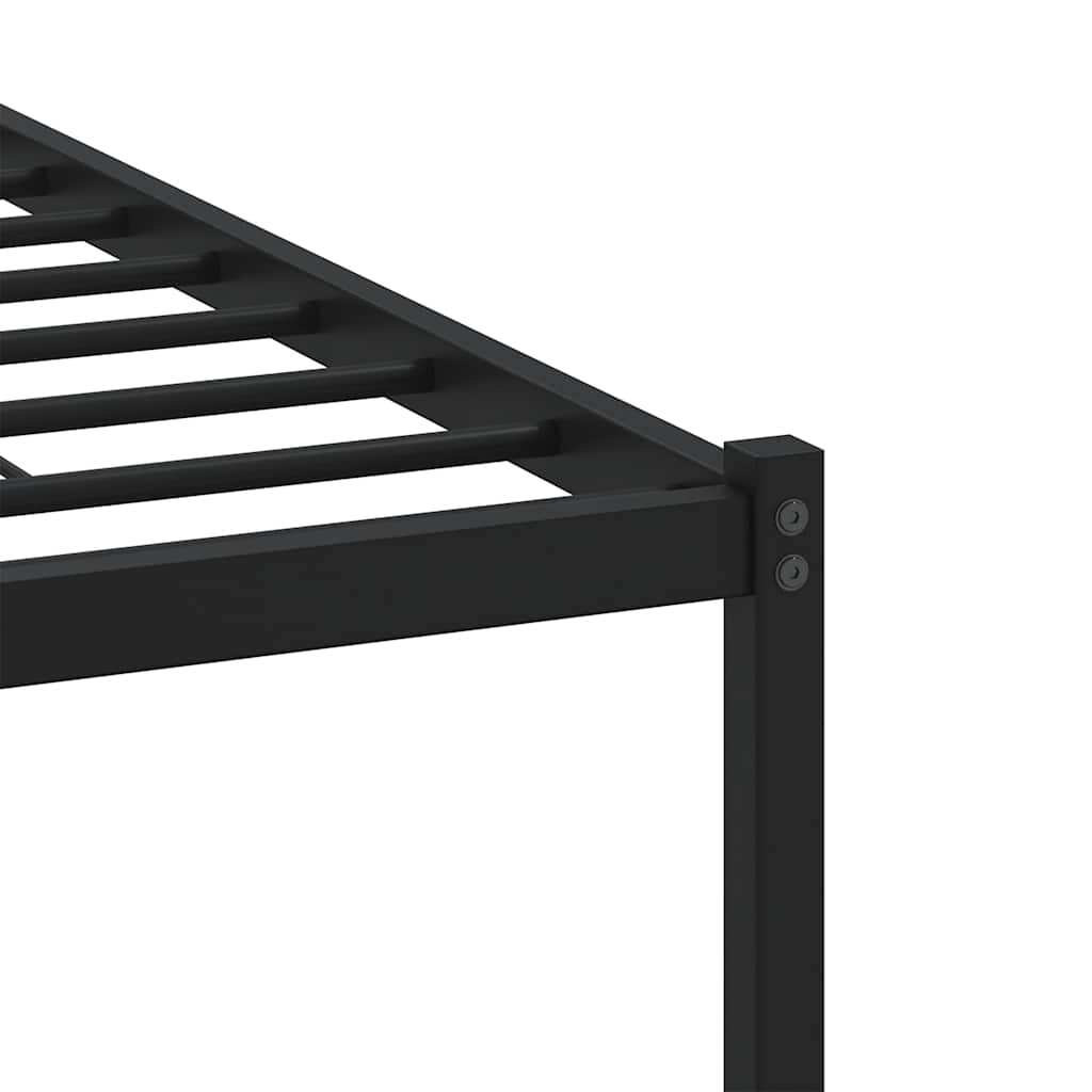 vidaXL Bed Frame without Mattress with Headboard Brown Oak 150x200 cm King Size