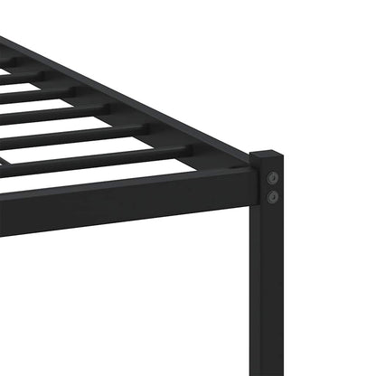vidaXL Bed Frame without Mattress with Headboard Brown Oak 150x200 cm King Size