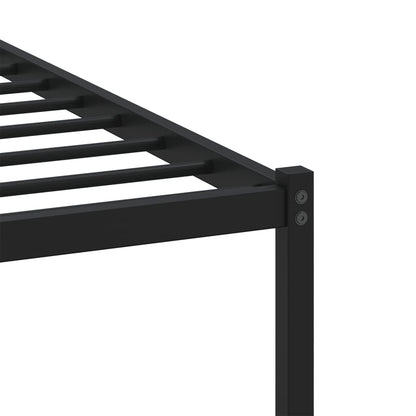 vidaXL Bed Frame without Mattress with Headboard Brown Oak 200x200 cm