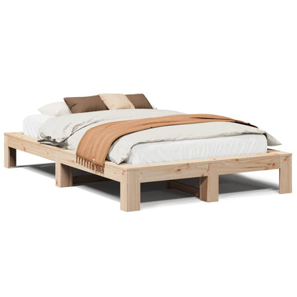 vidaXL Bed Frame without Mattress 120x200 cm Solid Wood Pine