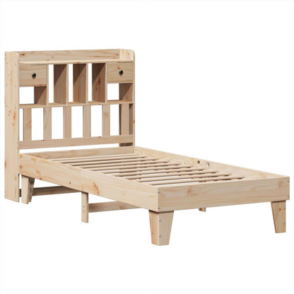 vidaXL Bed Frame without Mattress 100x200 cm Solid Wood Pine