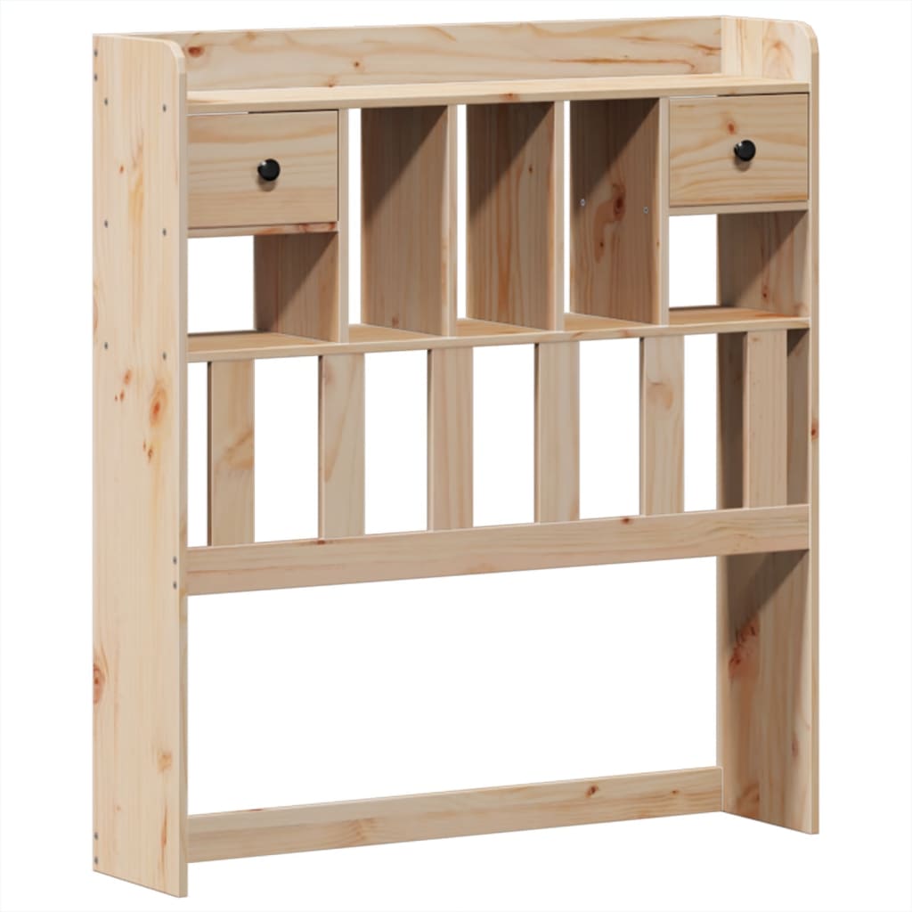 vidaXL Bed Frame without Mattress 100x200 cm Solid Wood Pine