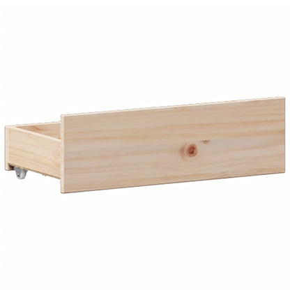 vidaXL Bookcase Bed without Mattress 180x200 cm Super King Solid Wood Pine