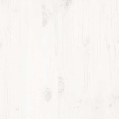vidaXL Bed Frame without Mattress White 160x200 cm Solid Wood Pine