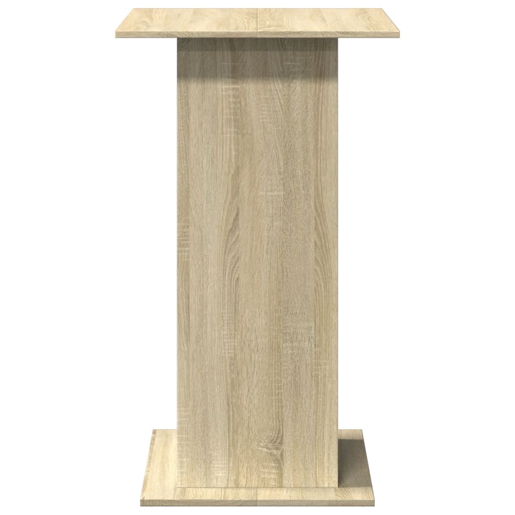 vidaXL Bar Table with Storage Sonoma Oak 60x60x102 cm Engineered Wood