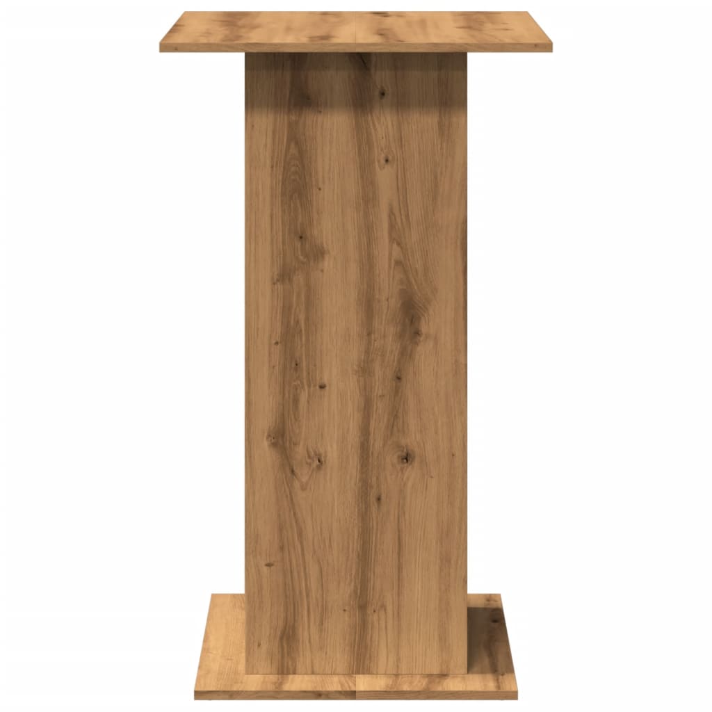 vidaXL Bar Table with Storage Artisan Oak 60x60x102 cm Engineered Wood