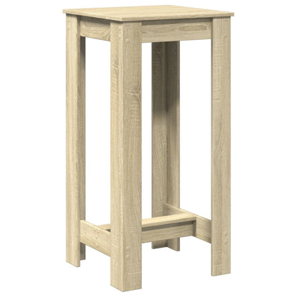 vidaXL Bar Table Sonoma Oak 51x50x103,5 cm Engineered Wood