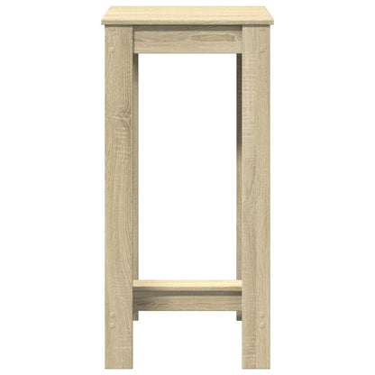vidaXL Bar Table Sonoma Oak 51x50x103,5 cm Engineered Wood