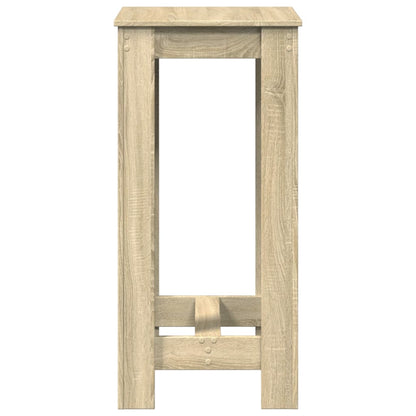vidaXL Bar Table Sonoma Oak 51x50x103,5 cm Engineered Wood