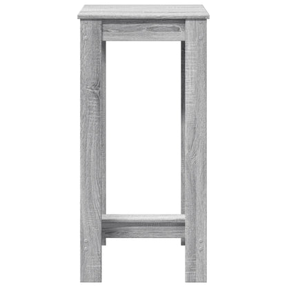 vidaXL Bar Table Grey Sonoma 51x50x103,5 cm Engineered Wood