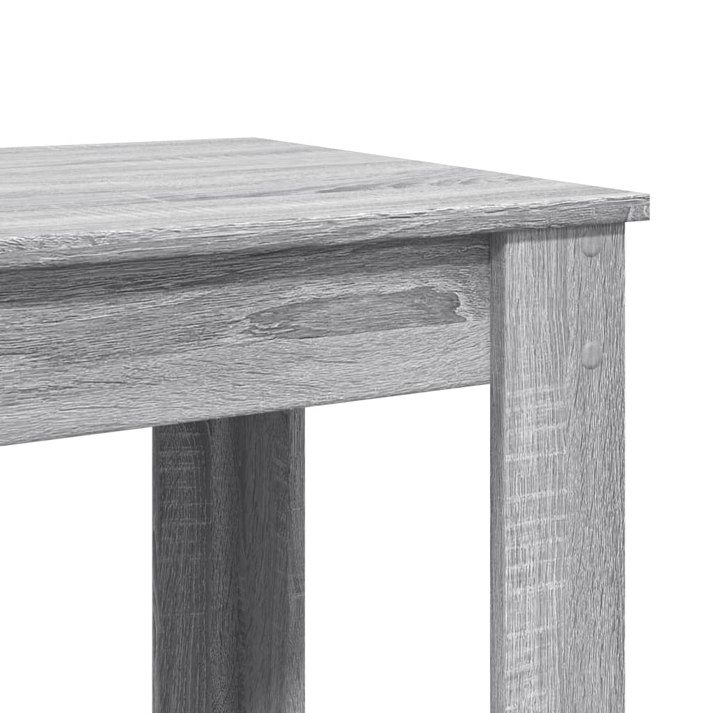 vidaXL Bar Table Grey Sonoma 51x50x103,5 cm Engineered Wood