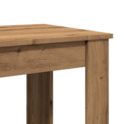 vidaXL Bar Table Artisan Oak 51x50x103.5 cm Engineered Wood