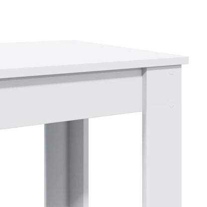 vidaXL Bar Table White 102x50x103,5 cm Engineered Wood