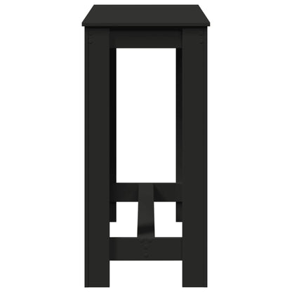 vidaXL Bar Table Black 102x50x103,5 cm Engineered Wood