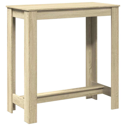 vidaXL Bar Table Sonoma Oak 102x50x103,5 cm Engineered Wood
