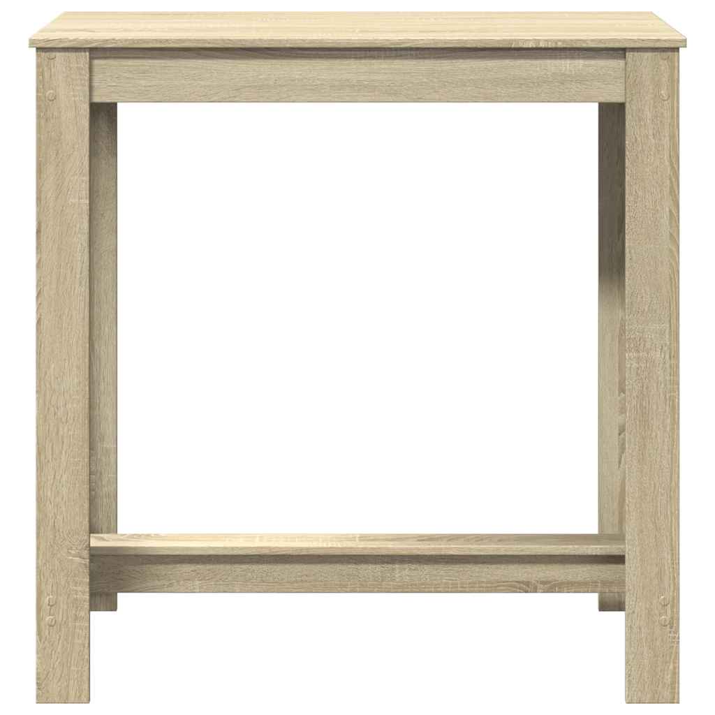 vidaXL Bar Table Sonoma Oak 102x50x103,5 cm Engineered Wood
