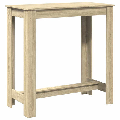 vidaXL Bar Table Sonoma Oak 102x50x103,5 cm Engineered Wood