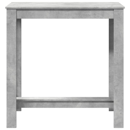 vidaXL Bar Table Concrete Grey 102x50x103,5 cm Engineered Wood