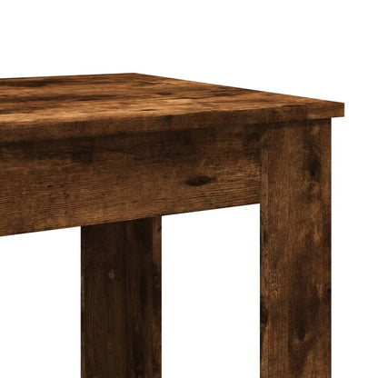 vidaXL Bar Table Smoked Oak 102x50x103,5 cm Engineered Wood