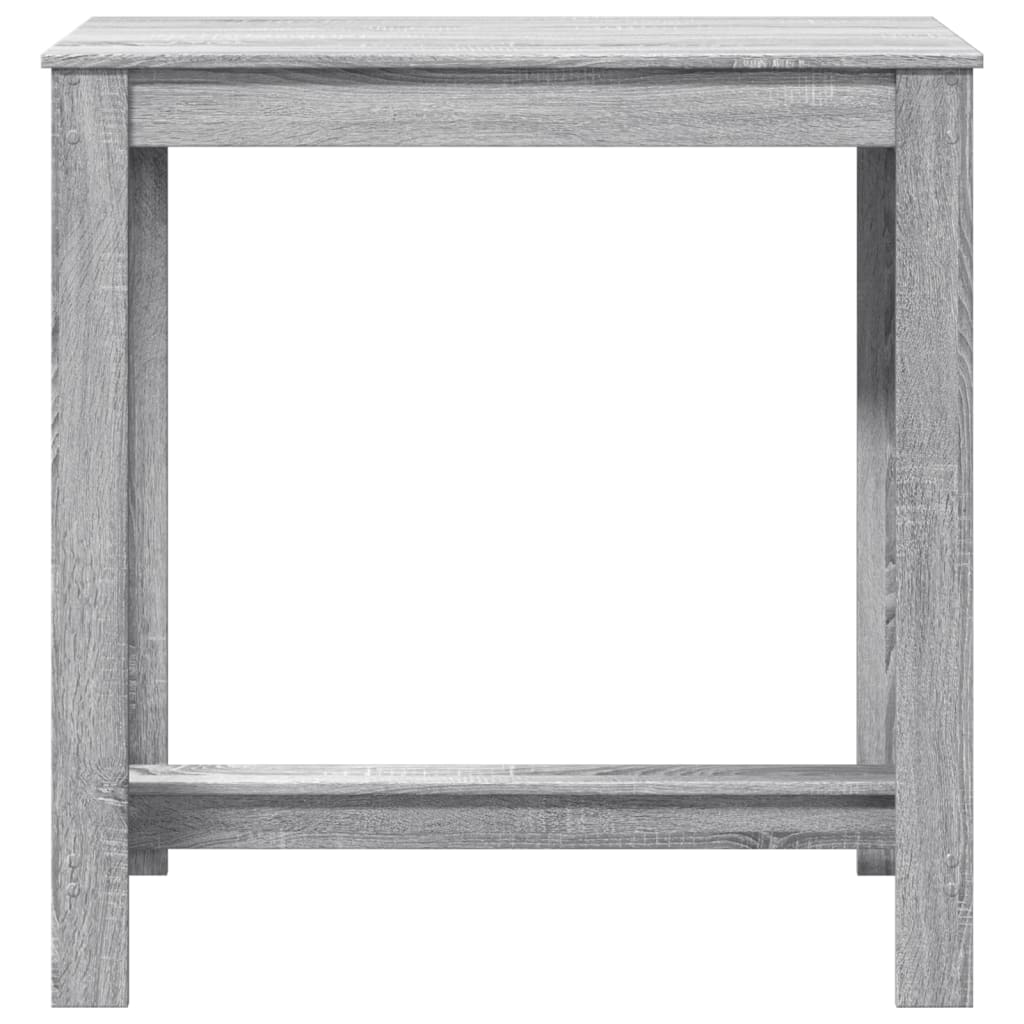 vidaXL Bar Table Grey Sonoma 102x50x103,5 cm Engineered Wood