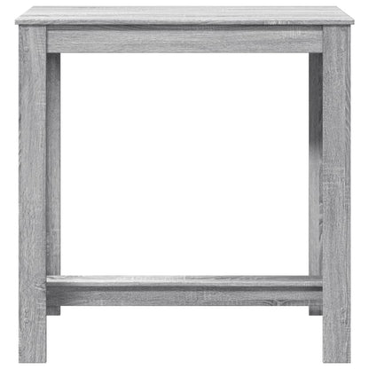 vidaXL Bar Table Grey Sonoma 102x50x103,5 cm Engineered Wood